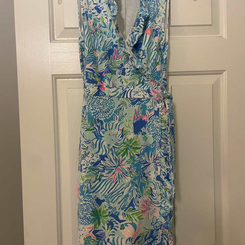 Floral Wrap Dress